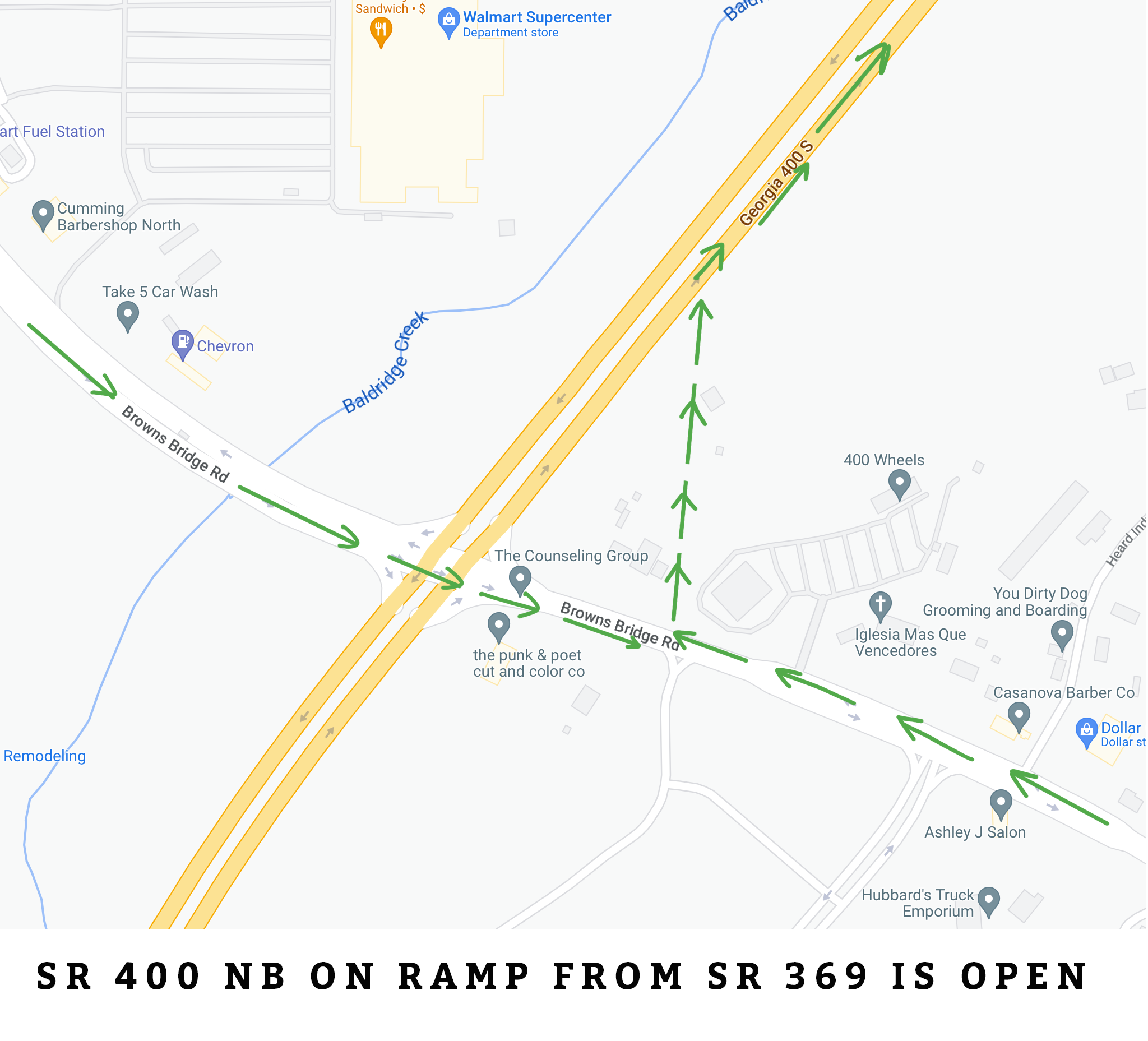 News | Learn More About the NEW Exit 18 at SR 369/400, See Traffic